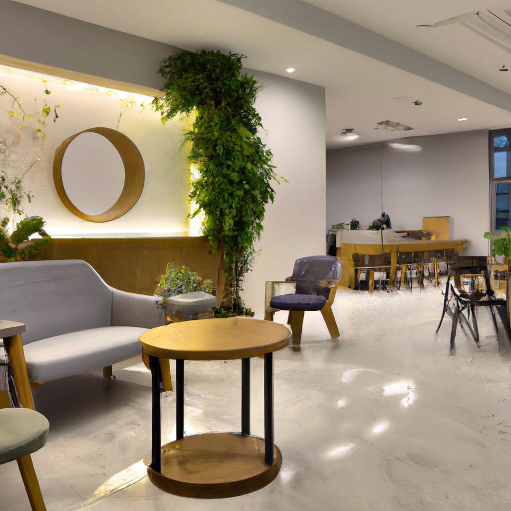 클라이언트 라운지 전경